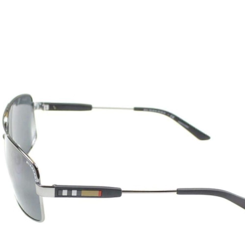 🕶️ BURBERRY Sunglasses BE 3074 100387 Gunmetal 63mm - Picture 5 of 7